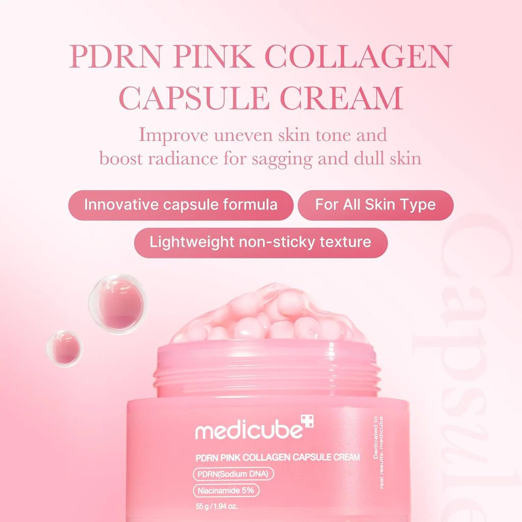 MEDICUBE PDRN PINK CAPSULE CREAM 55G